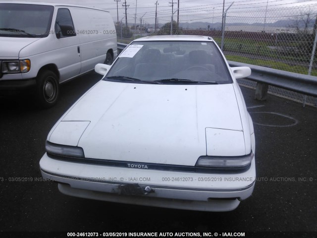 JT2AE96J7L3355236 - 1990 TOYOTA COROLLA SR5 WHITE photo 6