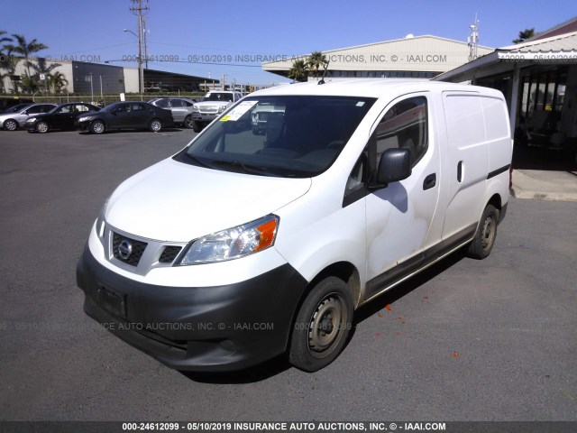 3N6CM0KN2GK691476 - 2016 NISSAN NV200 2.5S/2.5SV WHITE photo 2