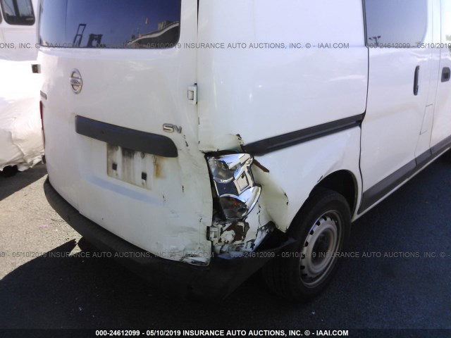 3N6CM0KN2GK691476 - 2016 NISSAN NV200 2.5S/2.5SV WHITE photo 6