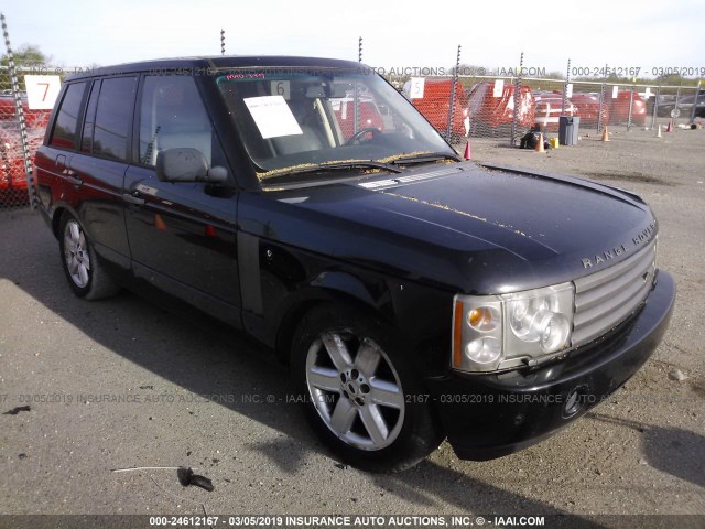 SALME11473A123652 - 2003 LAND ROVER RANGE ROVER HSE BLACK photo 1