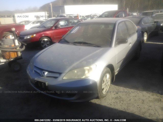1HGES16374L020968 - 2004 HONDA CIVIC DX VP Gümüş foto 6