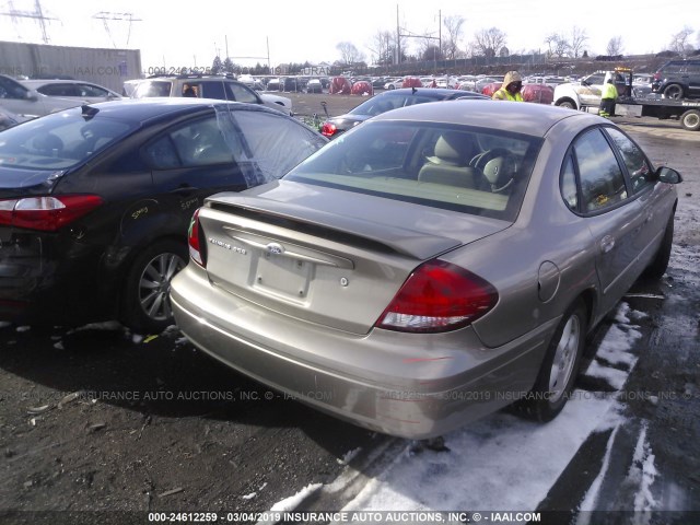 1FAFP55U34A113459 - 2004 FORD TAURUS SES GOLD photo 4