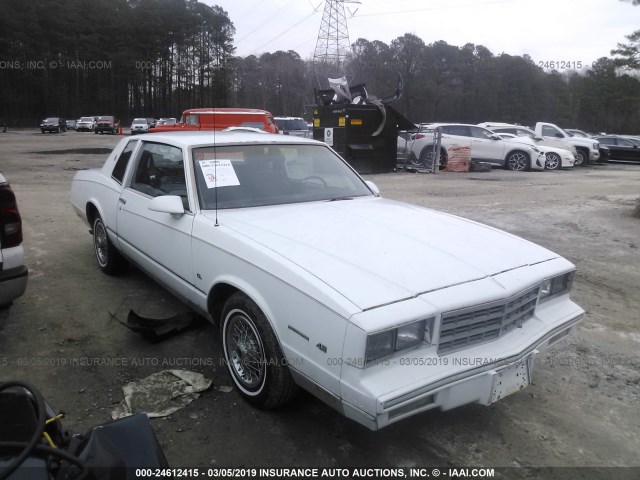 1G1GZ37Z0GR157424 - 1986 CHEVROLET MONTE CARLO  WHITE photo 1