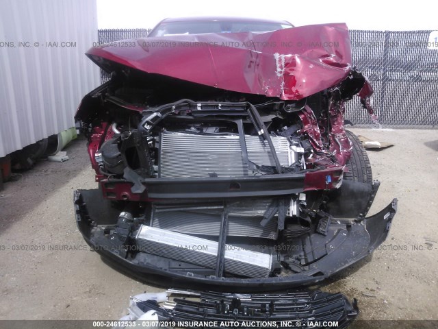 3GKALMEV5KL126422 - 2019 GMC TERRAIN SLE RED photo 6