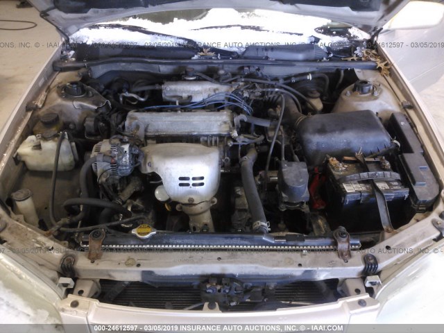 4T1BG22K0XU400590 - 1999 TOYOTA CAMRY CE/LE/XLE 金色 照片 10