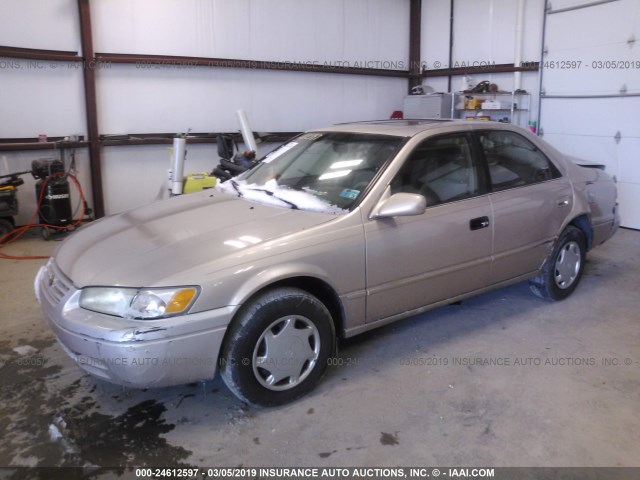 4T1BG22K0XU400590 - 1999 TOYOTA CAMRY CE/LE/XLE 金色 照片 2