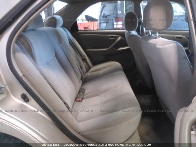 4T1BG22K0XU400590 - 1999 TOYOTA CAMRY CE/LE/XLE 金色 照片 8
