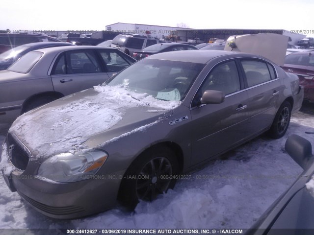 1G4HD57266U169416 - 2006 BUICK LUCERNE CXL GOLD photo 2