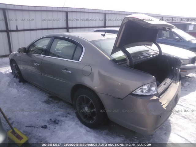 1G4HD57266U169416 - 2006 BUICK LUCERNE CXL GOLD photo 3