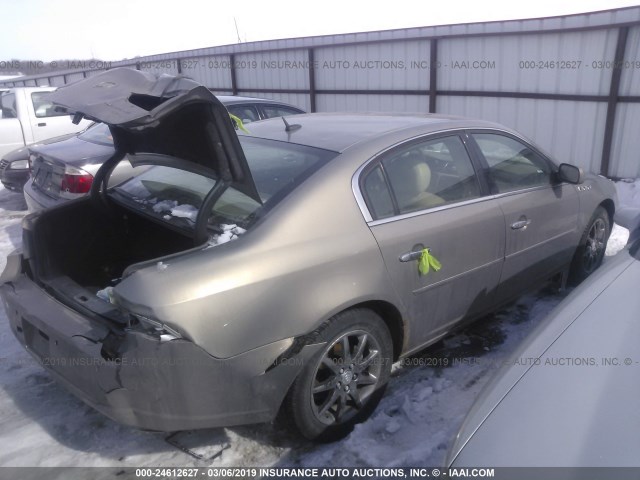 1G4HD57266U169416 - 2006 BUICK LUCERNE CXL GOLD photo 4