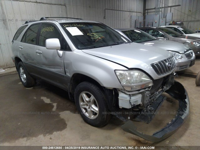 JTJGF10U630161038 - 2003 LEXUS RX 300 SILVER photo 1