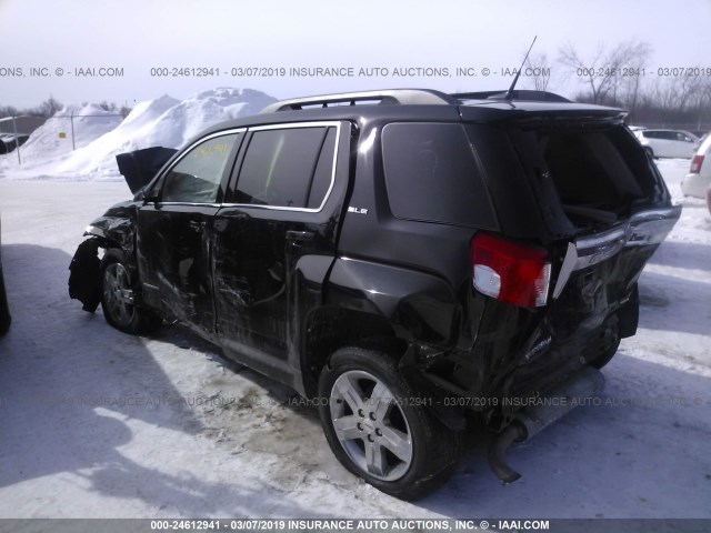 2GKFLTEK3C6114751 - 2012 GMC TERRAIN SLE BLACK photo 3