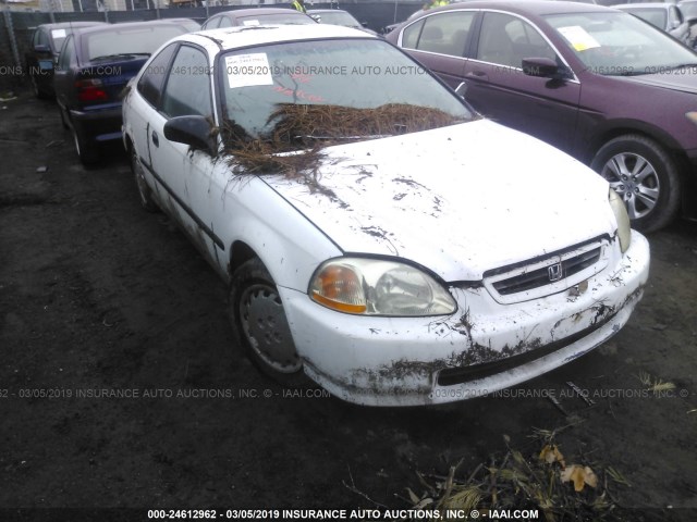 1HGEJ6126VL132273 - 1997 HONDA CIVIC DX WHITE photo 1