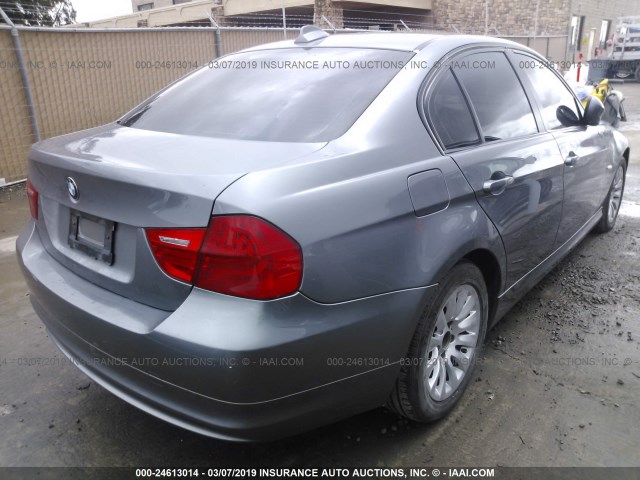 WBAPH53549A436530 - 2009 BMW 328 I SULEV GRAY photo 4