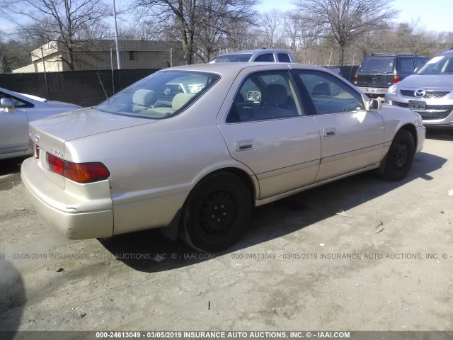 4T1BG22K0YU938045 - 2000 TOYOTA CAMRY CE/LE/XLE 金色 照片 4