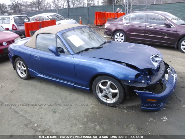 JM1NB3532X0135530 - 1999 MAZDA MX-5 MIATA BLUE photo 1