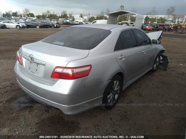 4T1BE46K09U393736 - 2009 TOYOTA CAMRY SE/LE/XLE 银色 照片 4