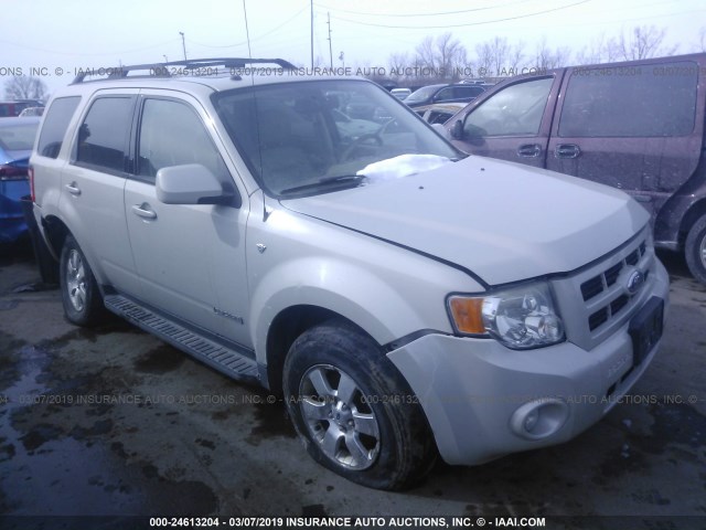 1FMCU94198KA84761 - 2008 FORD ESCAPE LIMITED CREAM photo 1