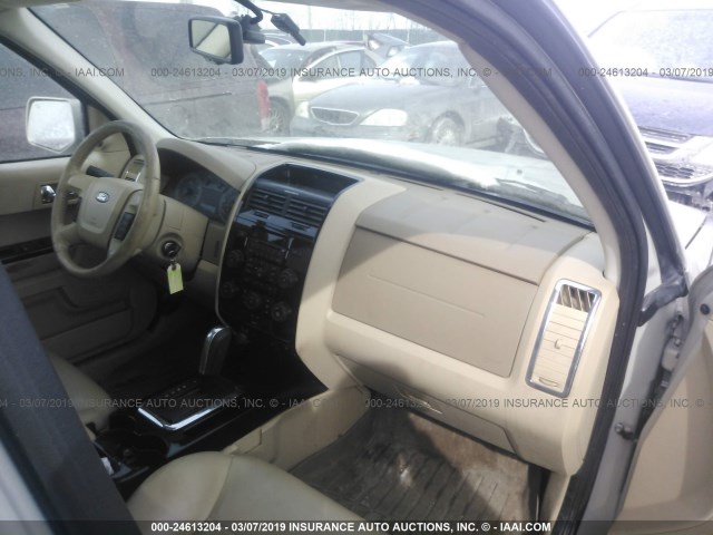 1FMCU94198KA84761 - 2008 FORD ESCAPE LIMITED CREAM photo 5