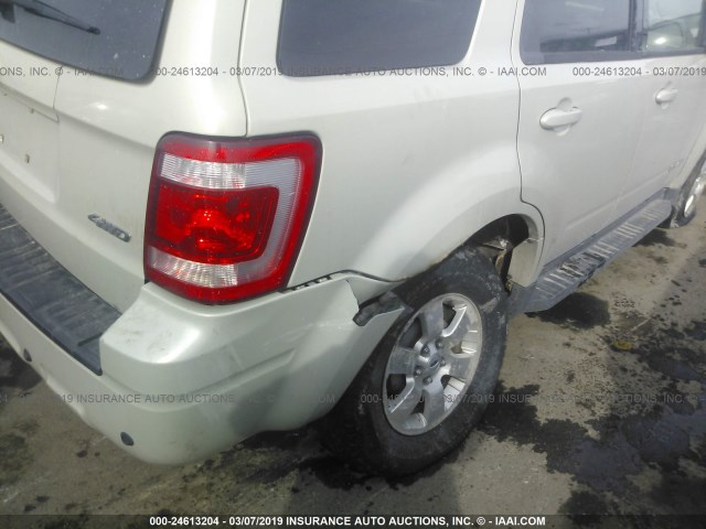 1FMCU94198KA84761 - 2008 FORD ESCAPE LIMITED CREAM photo 6