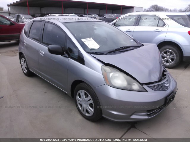 JHMGE88289S022428 - 2009 HONDA FIT SILVER photo 1