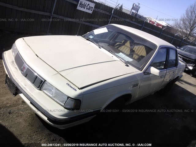 1G3AJ54N4L6336983 - 1990 OLDSMOBILE CUTLASS CIERA S TAN photo 2