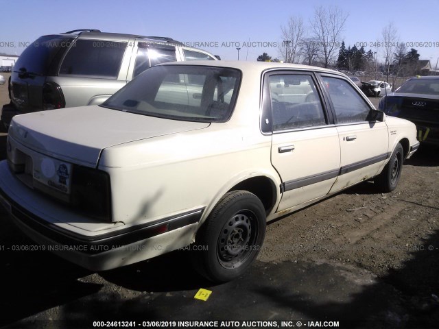 1G3AJ54N4L6336983 - 1990 OLDSMOBILE CUTLASS CIERA S TAN photo 4