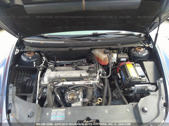 1G1ZB5EB3A4129961 - 2010 CHEVROLET MALIBU LS BLUE photo 10