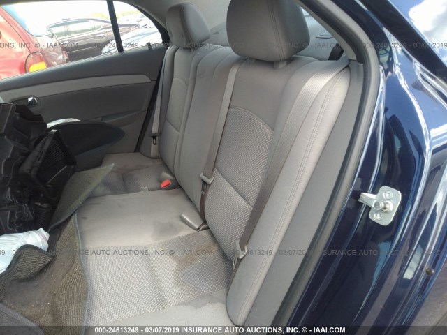 1G1ZB5EB3A4129961 - 2010 CHEVROLET MALIBU LS BLUE photo 8
