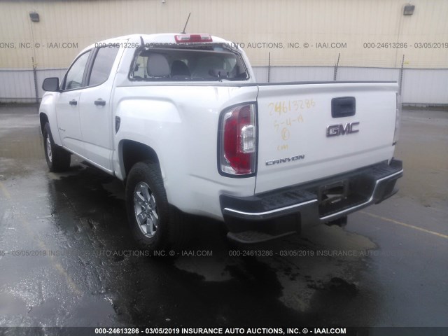 1GTG5BE37G1293186 - 2016 GMC CANYON WHITE photo 3