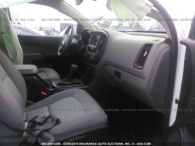 1GTG5BE37G1293186 - 2016 GMC CANYON WHITE photo 5