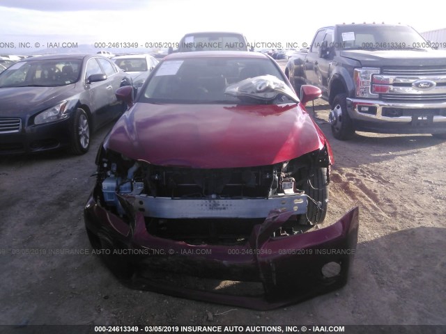 JTHKD5BH5C2088371 - 2012 LEXUS CT 200 Qırmızı foto 6