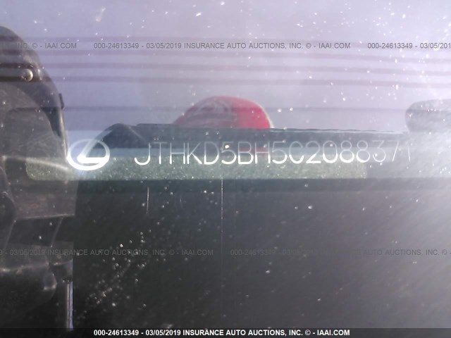 JTHKD5BH5C2088371 - 2012 LEXUS CT 200 Qırmızı foto 9