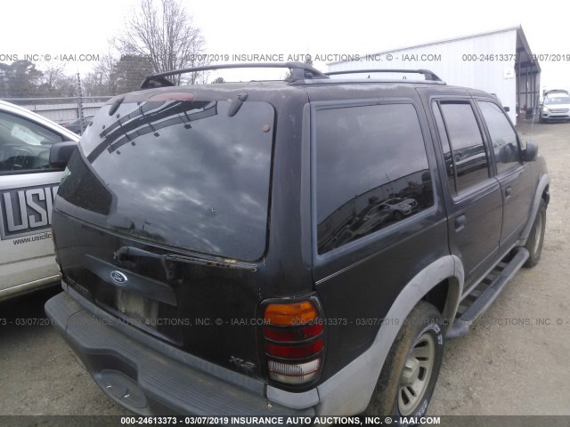 1FMZU62X6YZC30461 - 2000 FORD EXPLORER XLS BLACK photo 4