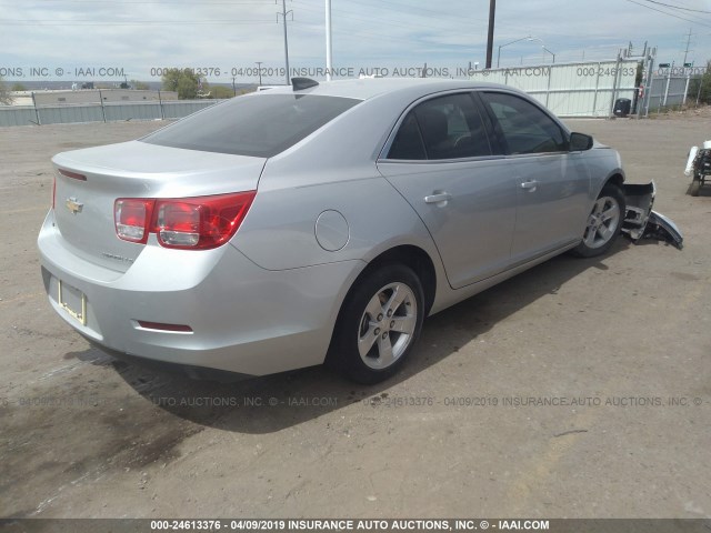 1G11B5SL4FF350703 - 2015 CHEVROLET MALIBU LS SILVER photo 4