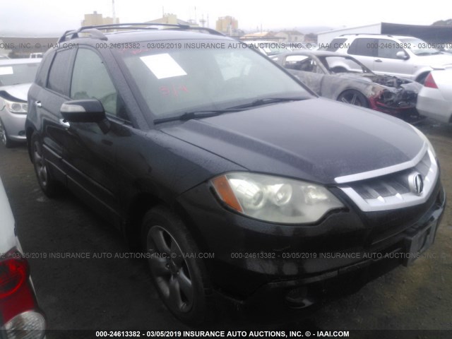 5J8TB18557A000191 - 2007 ACURA RDX TECHNOLOGY BLACK photo 6