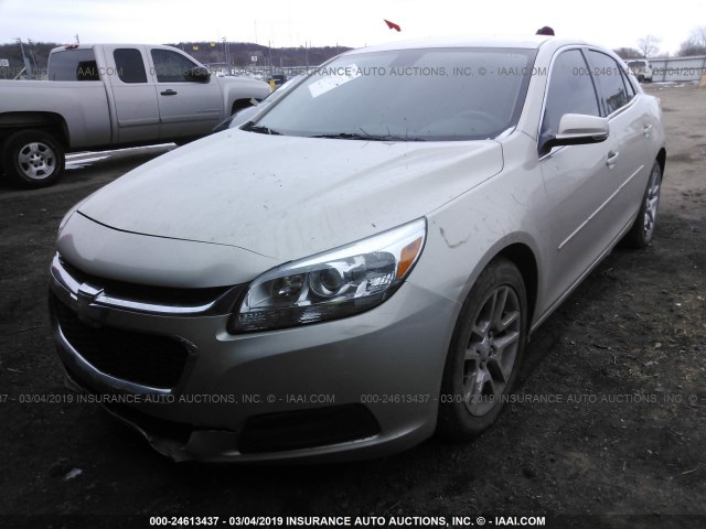 1G11C5SL4EF304266 - 2014 CHEVROLET MALIBU 1LT 金色 照片 2