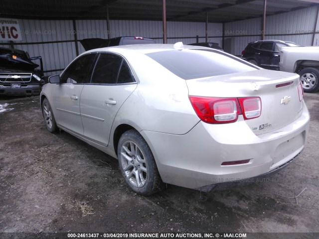 1G11C5SL4EF304266 - 2014 CHEVROLET MALIBU 1LT 金色 照片 3