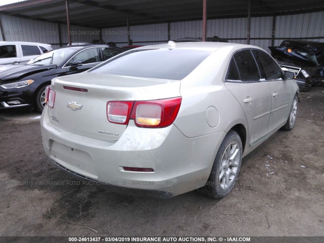 1G11C5SL4EF304266 - 2014 CHEVROLET MALIBU 1LT 金色 照片 4