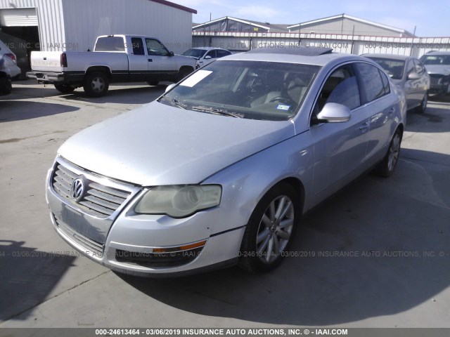 WVWEU73C86P139317 - 2006 VOLKSWAGEN PASSAT 3.6L LUXURY SILVER photo 2