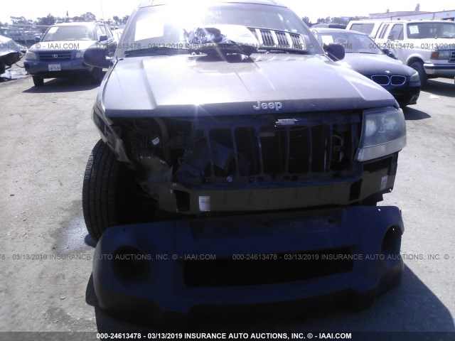 1J4GX48N54C401401 - 2004 JEEP GRAND CHEROKEE LAREDO/COLUMBIA/FREEDOM 灰色 照片 6