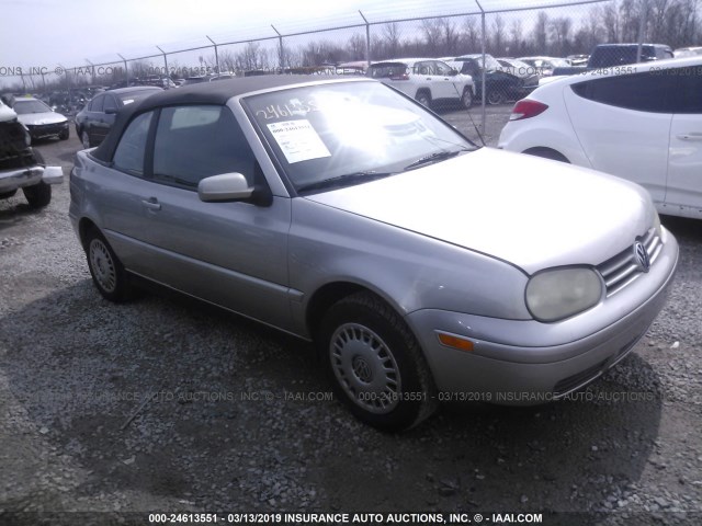 3VWCB61E5XM815366 - 1999 VOLKSWAGEN CABRIO GL SILVER photo 1