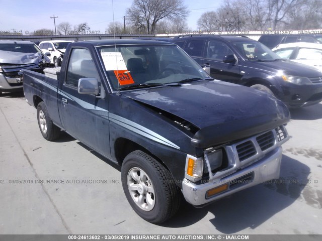 1N6SD11S6TC387463 - 1996 NISSAN TRUCK XE BLUE photo 1