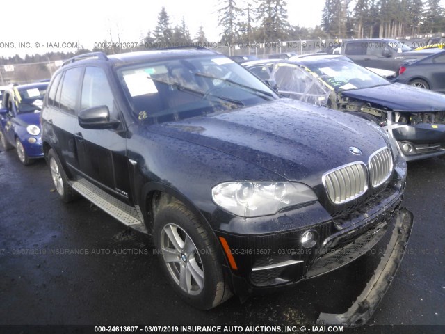 5UXZW0C59C0B89363 - 2012 BMW X5 XDRIVE35D BLACK photo 1