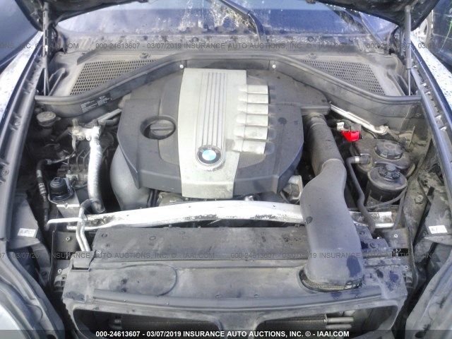 5UXZW0C59C0B89363 - 2012 BMW X5 XDRIVE35D BLACK photo 10