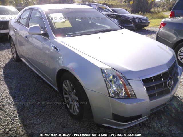1G6DE5EY4B0153890 - 2011 CADILLAC CTS LUXURY COLLECTION SILVER photo 1