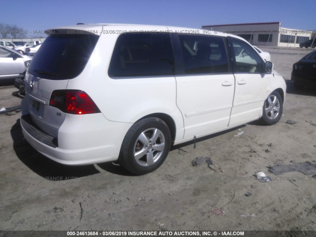 2V4RW3D19AR168825 - 2010 VOLKSWAGEN ROUTAN SE WHITE photo 4