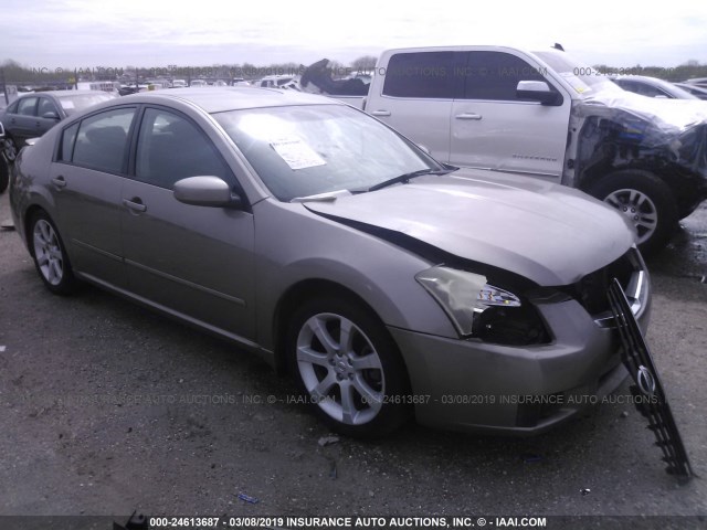 1N4BA41E78C830417 - 2008 NISSAN MAXIMA SE/SL BROWN photo 1