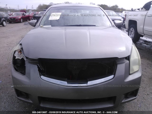 1N4BA41E78C830417 - 2008 NISSAN MAXIMA SE/SL BROWN photo 6