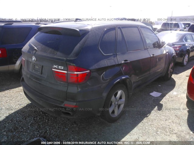 5UXZV8C54CL425902 - 2012 BMW X5 XDRIVE50I BLACK photo 4